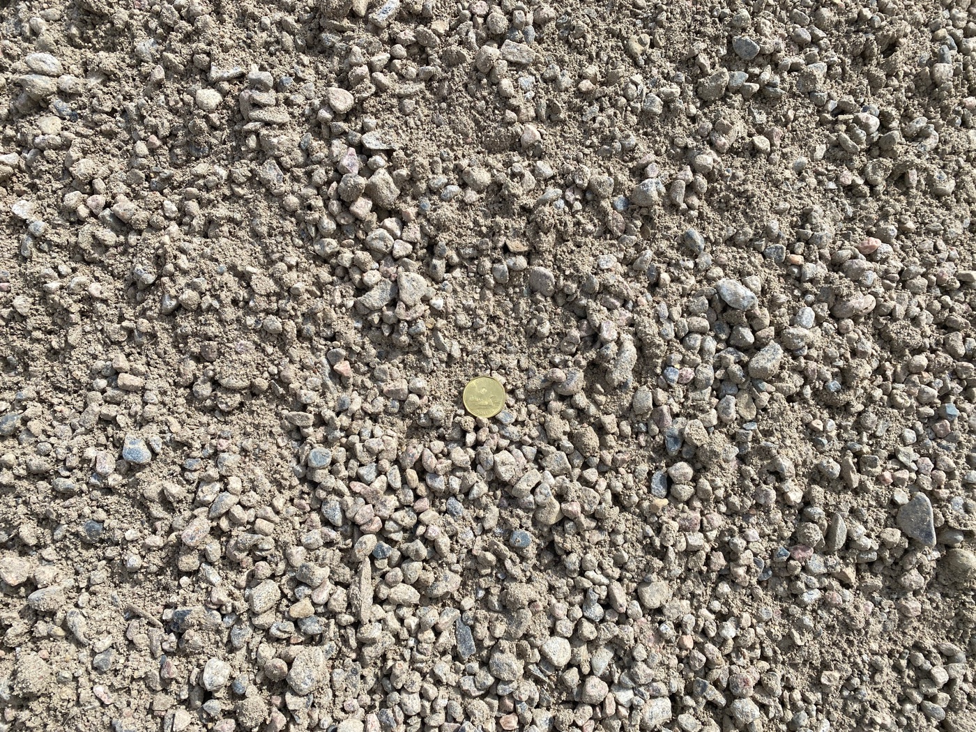 Representative Track Fill gravel view 2